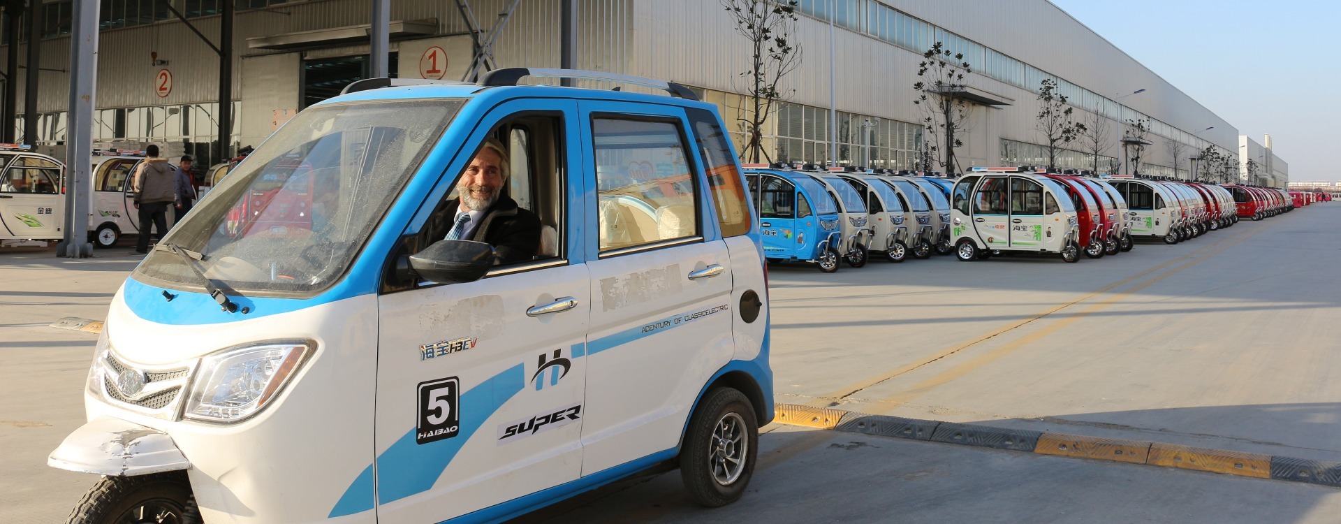 品質 電気三輪車のトラック 工場